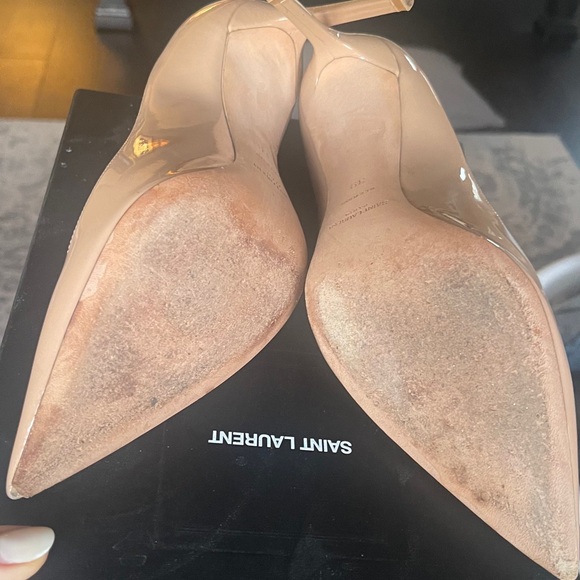 YSL ANJA PUMPS IN PATENT LEATHER - Picture 7 of 7